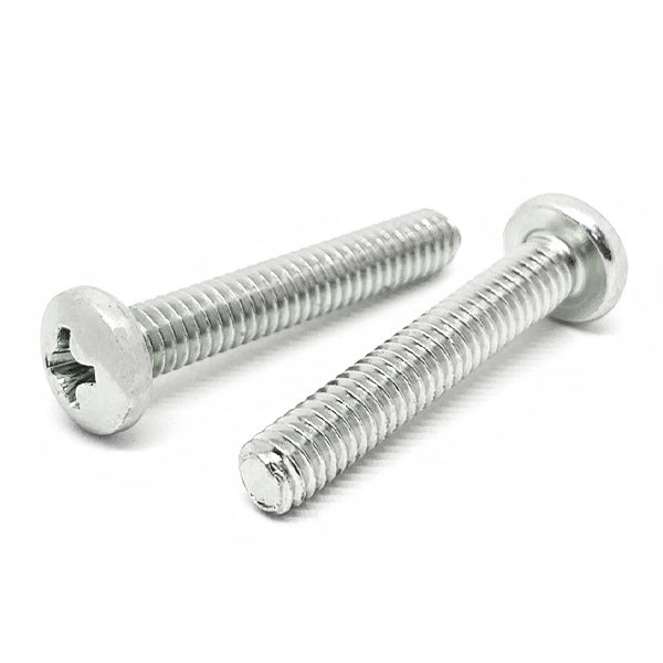 #10-24x1-3/4" Stainless Steel Phillips Pan Head Machine Screws Steel