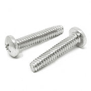 #8-32x3/8" 410 Stainless Steel Phillips Pan Head Type F Thread Cutting Screws