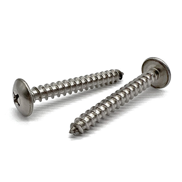 #6-18x1" 18-8 Stainless Steel Phillips Truss Head Type A Self Tapping Screws