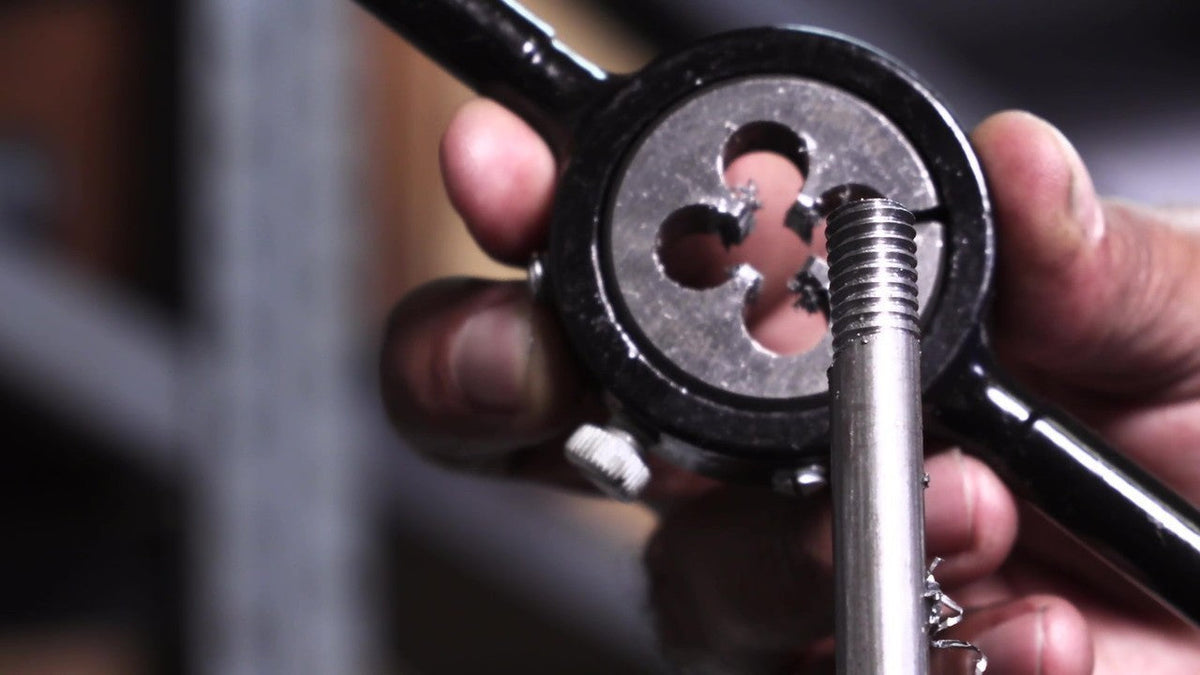 #4-36 X 13/16" OD UNS HSS Round Adjustable Die