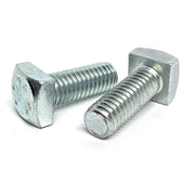 3/8"-16x1-1/4" Square Head Bolts Grade A307 Zinc Clear