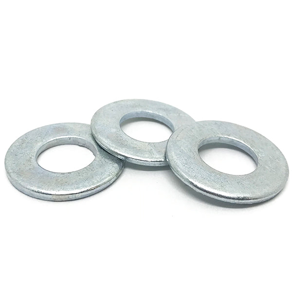 #6 SAE Low Carbon Flat Washers Zinc