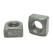 1/2"-13 Steel Square Nuts Galvanized