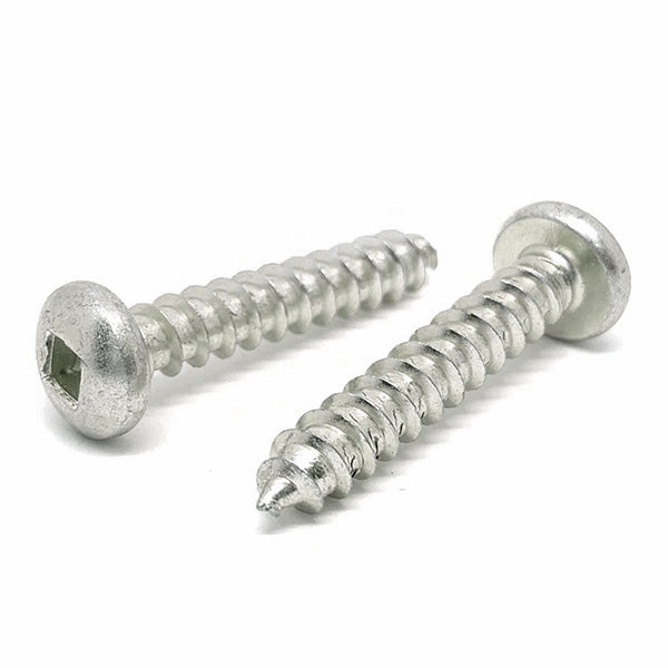 #12x1-1/4" Stainless Steel Square Pan Head Type A Self Tapping Screws