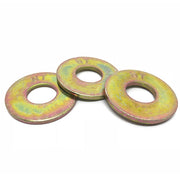5/8" USS Grade 8 Flat Washers Zinc Yellow