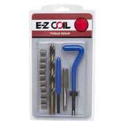 3/8"-16 Stainless Steel Threaded Coil Insert Standard Repair Kit with Inserts, Drill Bit, Tap, Install Tool, and Tang Remover