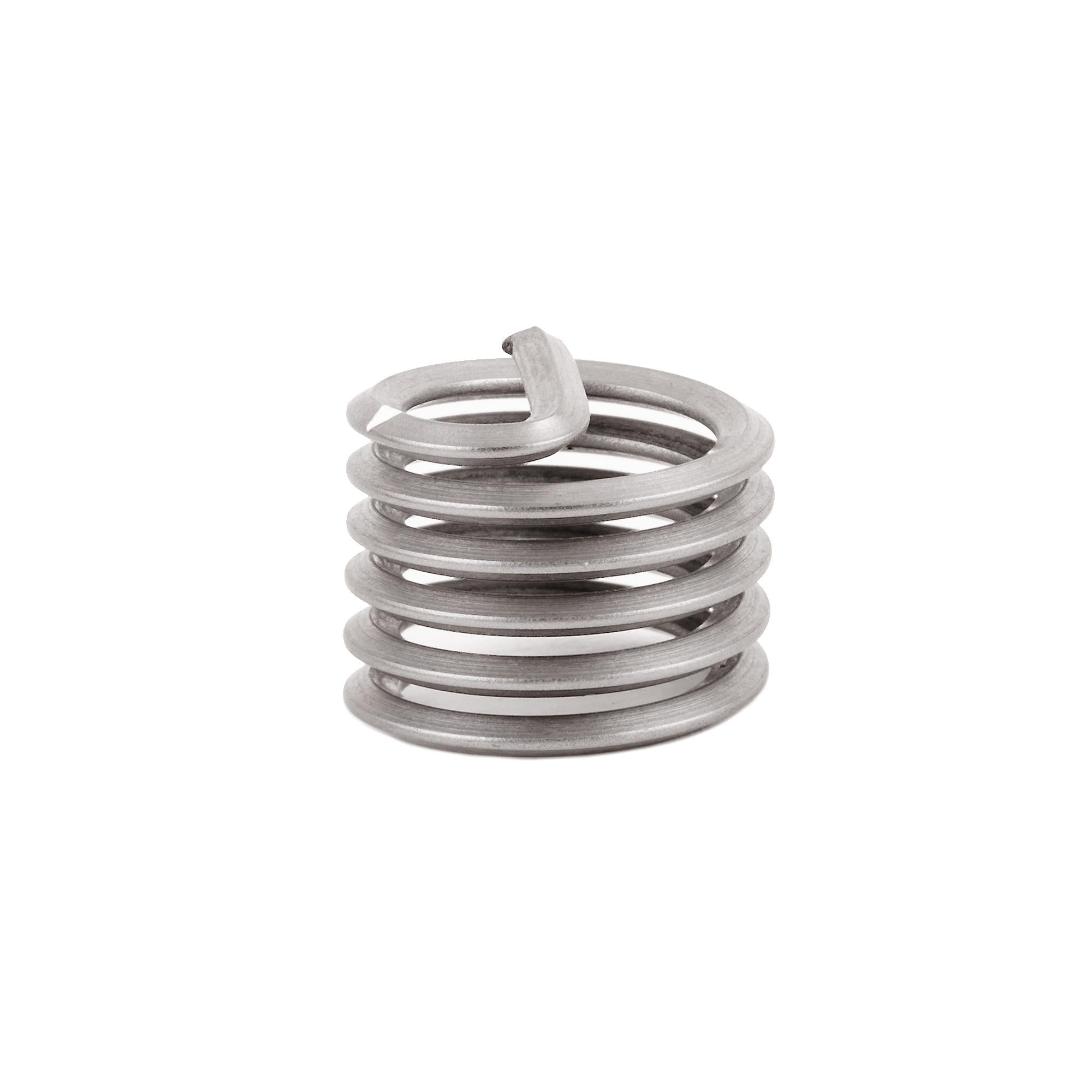 M18-2.5 x 18mm Stainless Steel Threaded Coil Insert