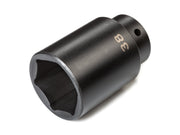 1/2 Inch Drive x 38 mm Deep 6-Point Impact Socket