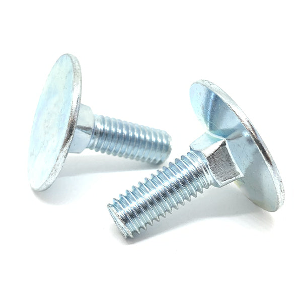 5/16-18x1-1/2"   Round Head Square Neck Elevator Bolts Zinc