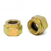 7/8"-9 Grade L-9 Hex Collar Locknuts USA Zinc Yellow