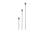 1/2 Inch Drive Quick-Release Ratchet Set, 3-Piece (10-1/2, 18, 24 in.)