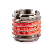 3/8"-16 x 9/16"-12 Stainless Steel Standard Wall Thread Insert for Metal w/ Red Loctite