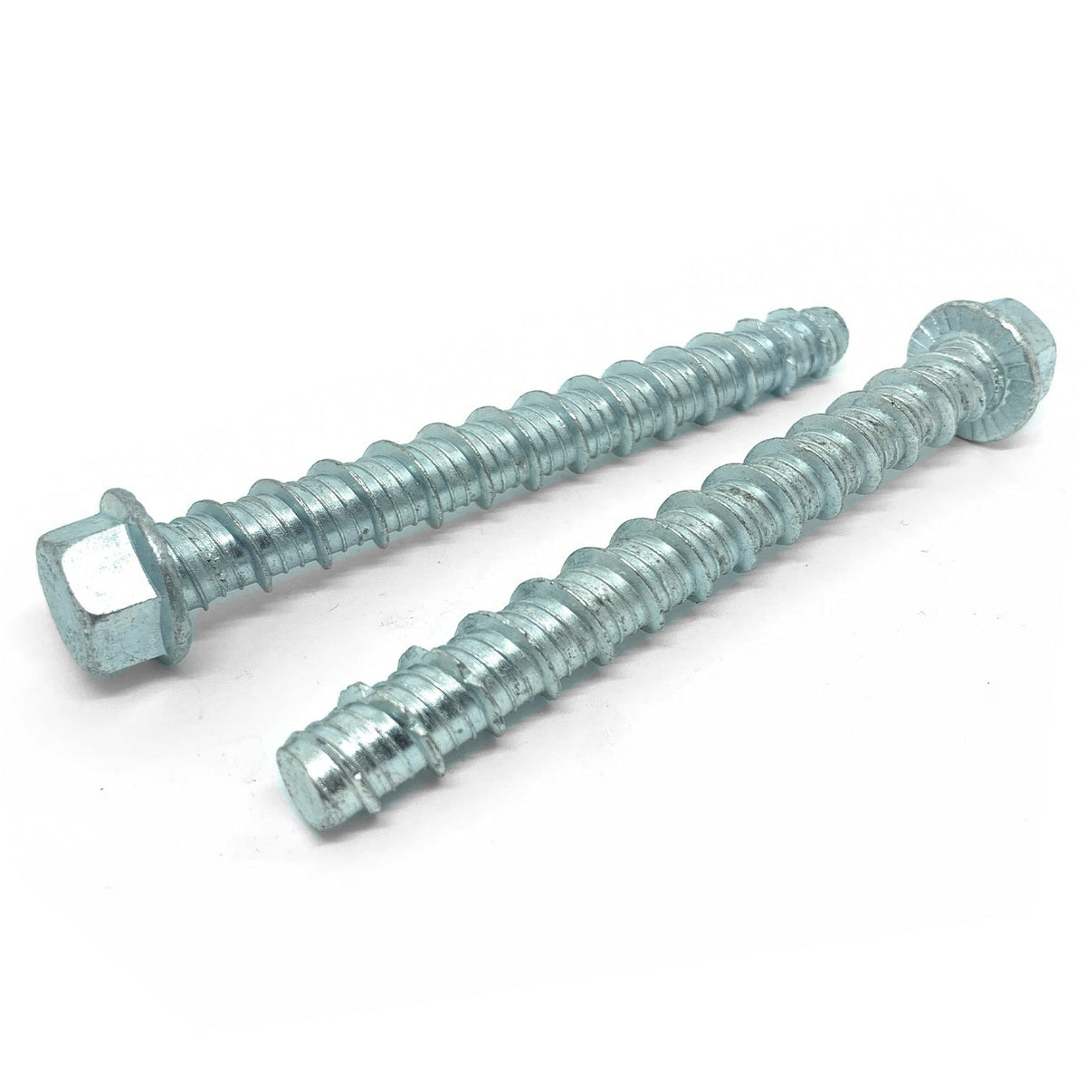 1/2x6-1/2" Tapking Heavy Duty Hex Washer Concrete Screws Zinc