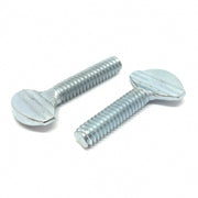 1/4-20x1-1/2" Spade Type Thumb Screws Zinc