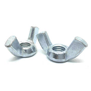 M4-0.7 Steel Wing Nuts Zinc Clear